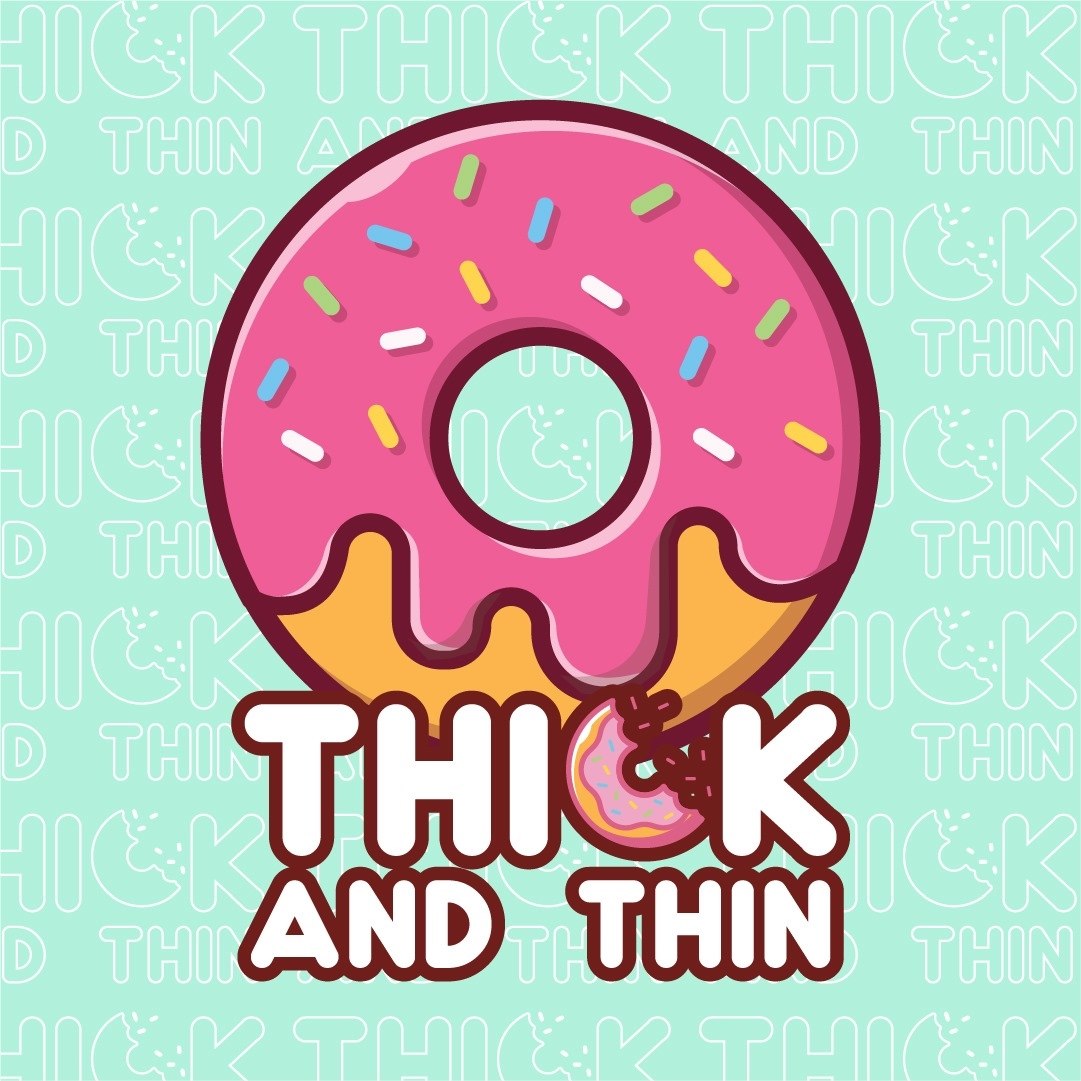 Thick and Thin Café Logo